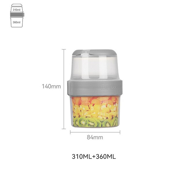 MallNexus™ KeepFresh Double-Layered Food Storage