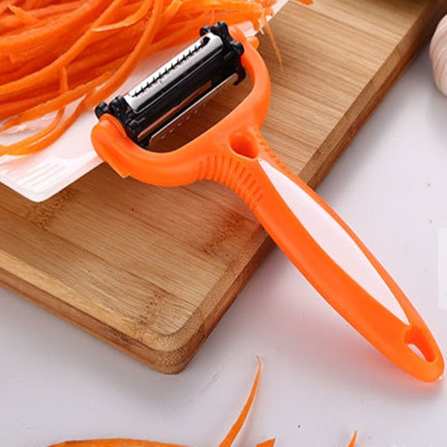 MallNexus™ EasySlice 3 in 1 Peel Grate and Slice
