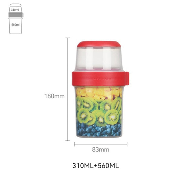 MallNexus™ KeepFresh Double-Layered Food Storage