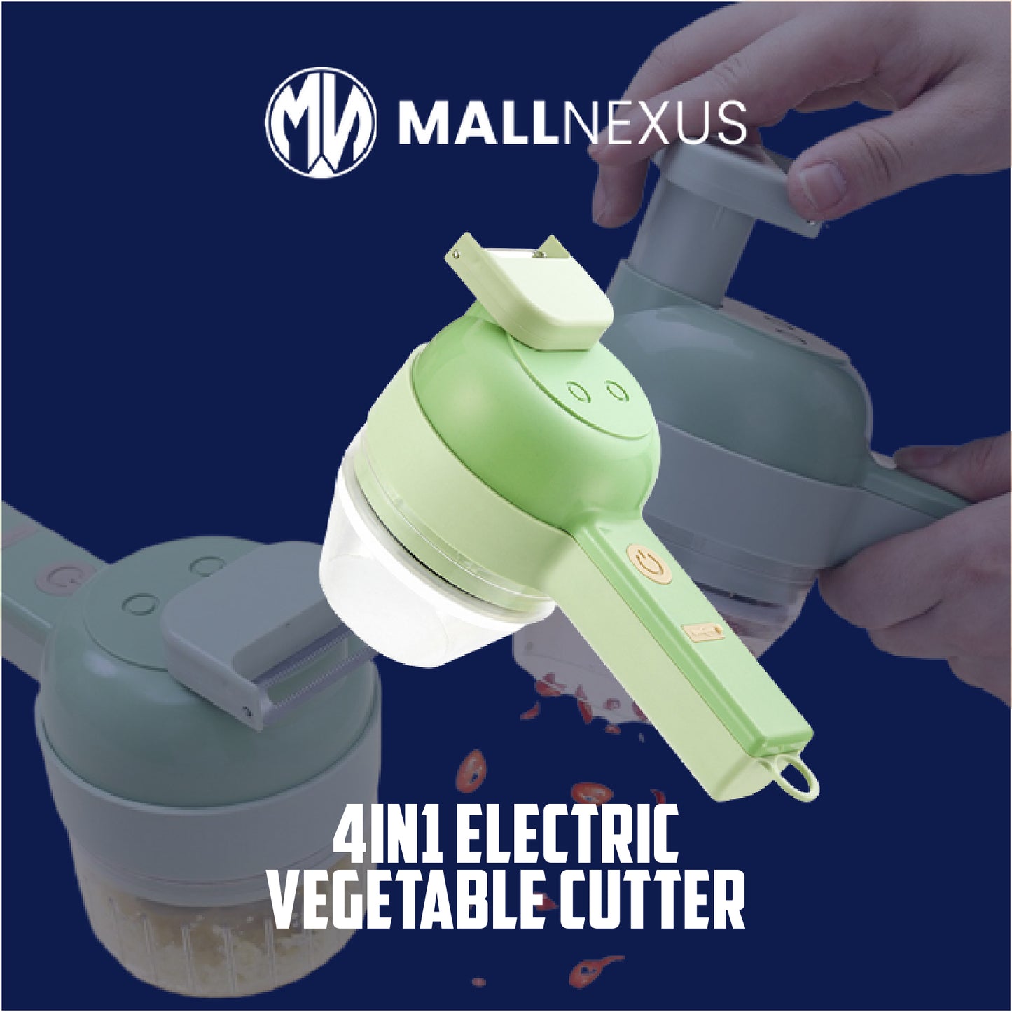 MallNexus™ Electric Vegetable Slicer Pro