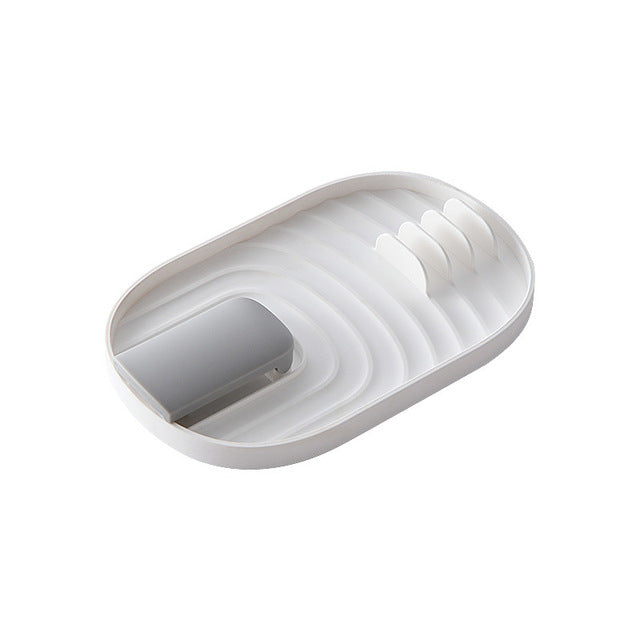 MallNexus™ NeatKitchen Silicone Spatula Holder