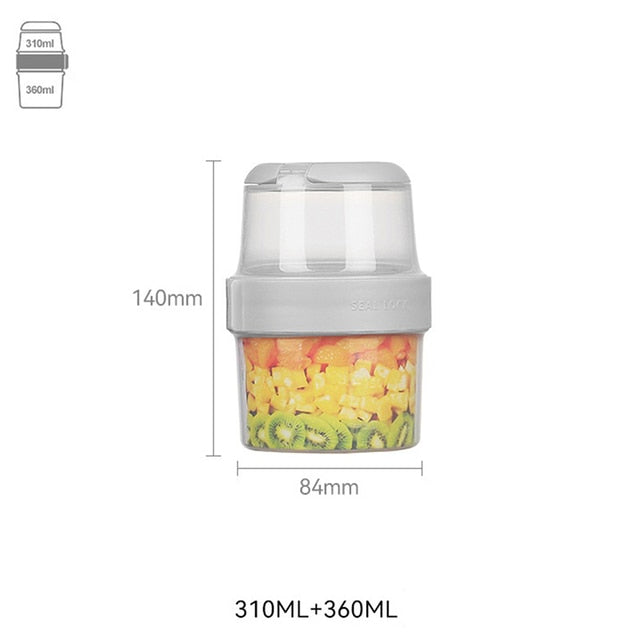 MallNexus™ KeepFresh Double-Layered Food Storage