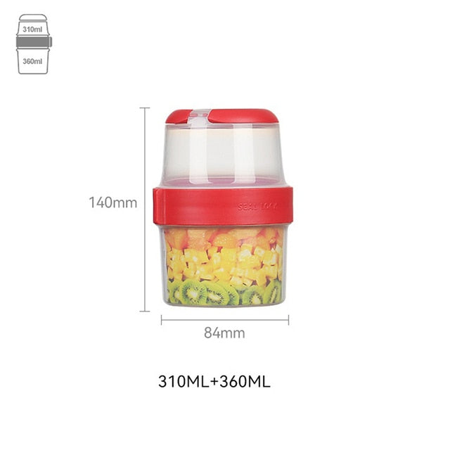MallNexus™ KeepFresh Double-Layered Food Storage