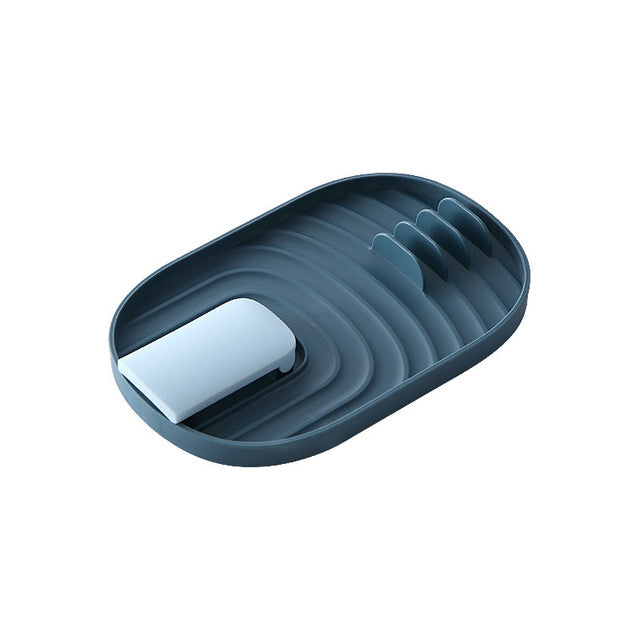 MallNexus™ NeatKitchen Silicone Spatula Holder