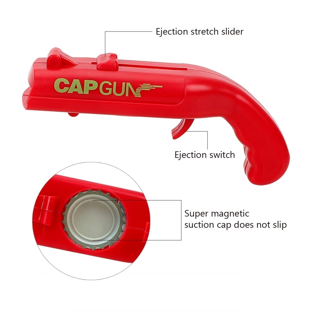 MallNexus️️️️™ PopShot Beer Cap Gun Opener