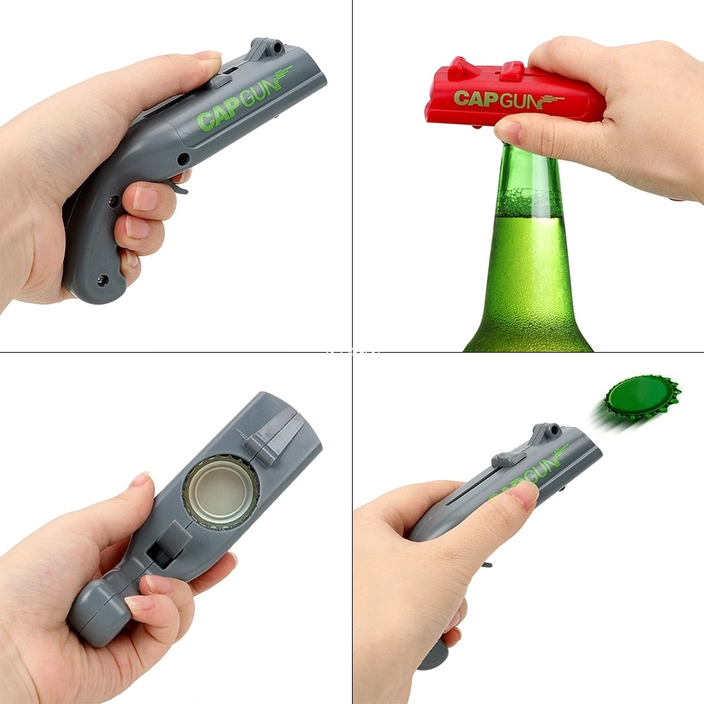 MallNexus️️️️™ PopShot Beer Cap Gun Opener