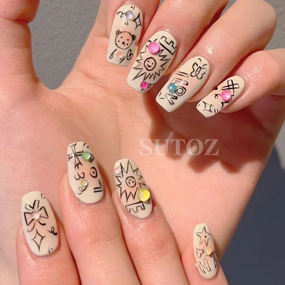 MallNexus™ FineTouch Nail Art Graffiti Pen Set