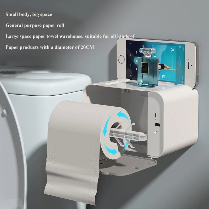 MallNexusâ„¢ Automatic Toilet Paper Dispenser