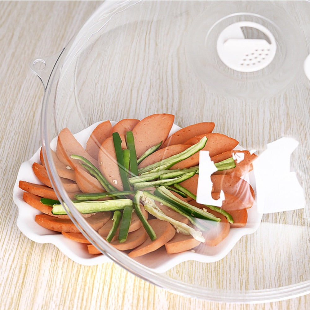 MallNexus™ SplatterGuard Microwave Cover