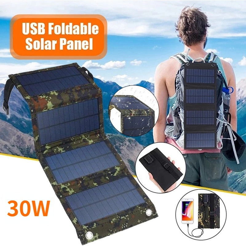 MallNexus™ Foldable Solar Panel