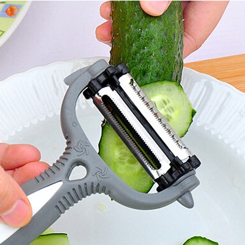 MallNexus™ EasySlice 3 in 1 Peel Grate and Slice