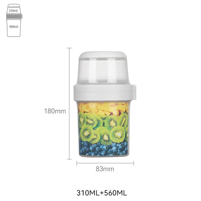 MallNexus™ KeepFresh Double-Layered Food Storage