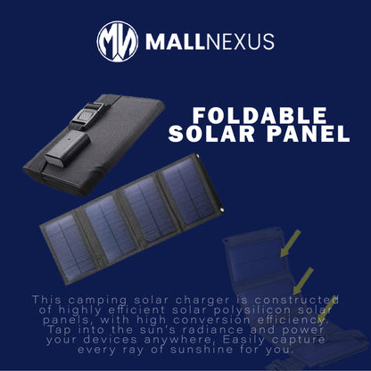 MallNexus™ Foldable Solar Panel