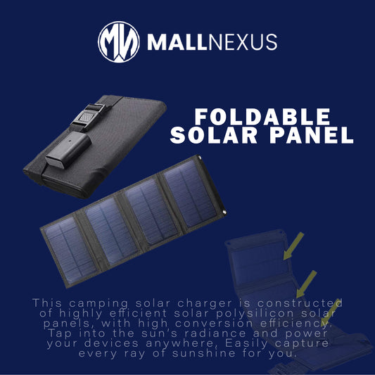 MallNexus™ Foldable Solar Panel