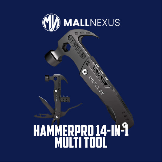 MallNexus™ HammerPro 14-in-1 Multi-Tool
