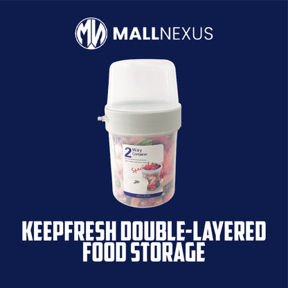 MallNexus™ KeepFresh Double-Layered Food Storage