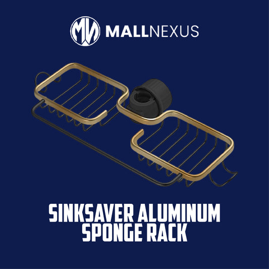 MallNexus™ SinkSaver Aluminum Sponge Rack