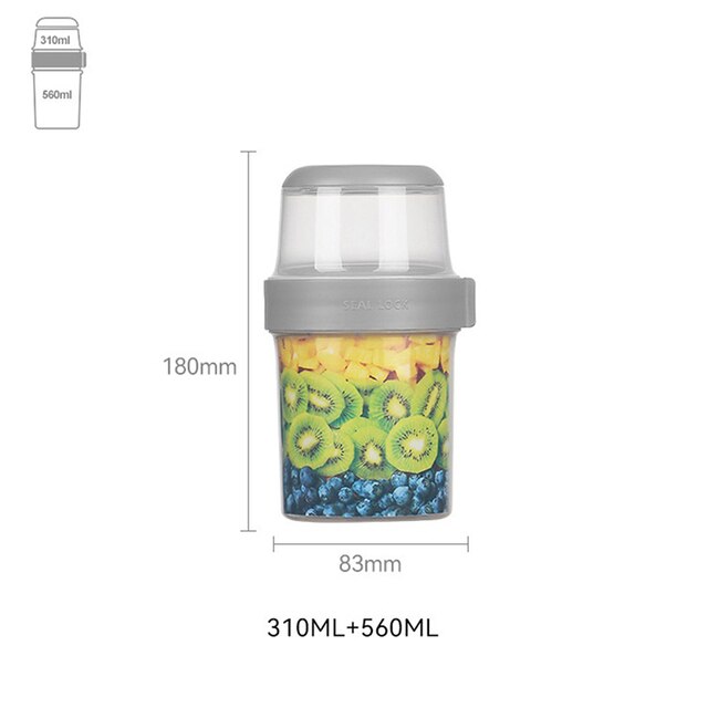 MallNexus™ KeepFresh Double-Layered Food Storage