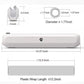 MallNexus™ Magnetic Plastic Wrap Dispenser