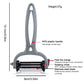 MallNexus™ EasySlice 3 in 1 Peel Grate and Slice